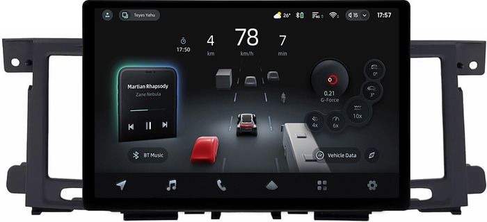 Магнитола для Nissan Patrol Y62, Infiniti QX56/QX80 2010-2017 (рамка тип 1) - Teyes CC4-PRO монитор 13" 2K QLED на Android 13, Быстрейшая, Snapdragon 778G, ИИ, CarPlay, DSP, 4G SIM-слот