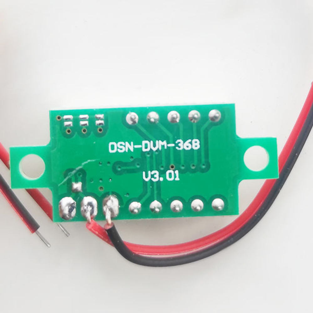 Вольтметр 0.36/DC3-30V/голубой