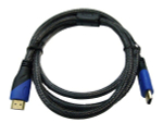 Кабель HDMI (M) - HDMI (M) ORBITA OT-AVW04 (SH-121) 1.5m оплетка 2 фильтра