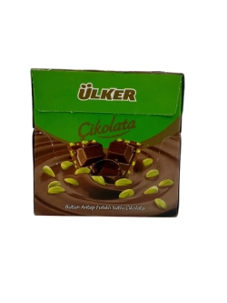 Шоколад Турецкий ULKER с фисташкой ( 6шт по 65гр)
