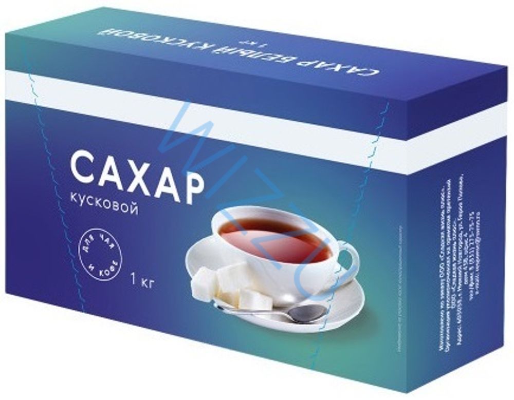 Сахар пресованный Белый "Сладкая жизнь" 1кг х 6шт