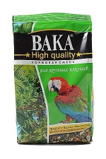 Вака High Quality корм для крупных попугаев 500г