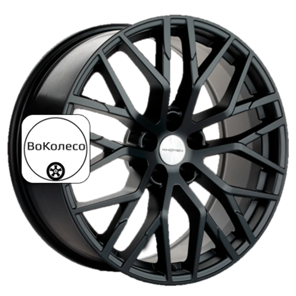 8,5x20/5x112 ET20 D66,5 KHW2005 (Q8) Black matt Khomen Wheels