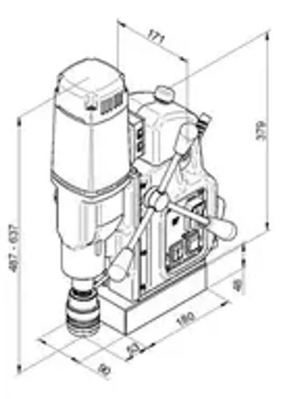 Электромагнитные грузозахваты с аккумулятором HDLift HVR-015