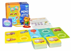 Настольные игры. Мемо Лото. Транспорт. 2 в 1