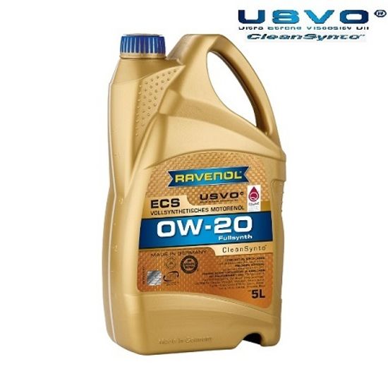 Eco Synth ECS SAE 0W-20 Ravenol моторное масло 5 Литров