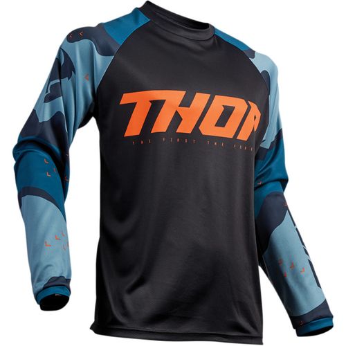 Купить Джерси Кроссовое Thor Sector Jersey / Черно-оранжевый