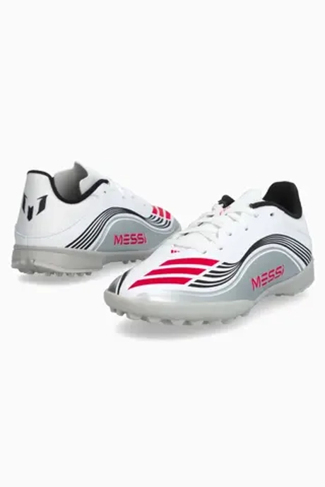 Сороконожки adidas F50 League Messi TF Junior - серебряный