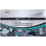 Набор инструментов, 1/4", CrV, 57 предм.// STELS 14101