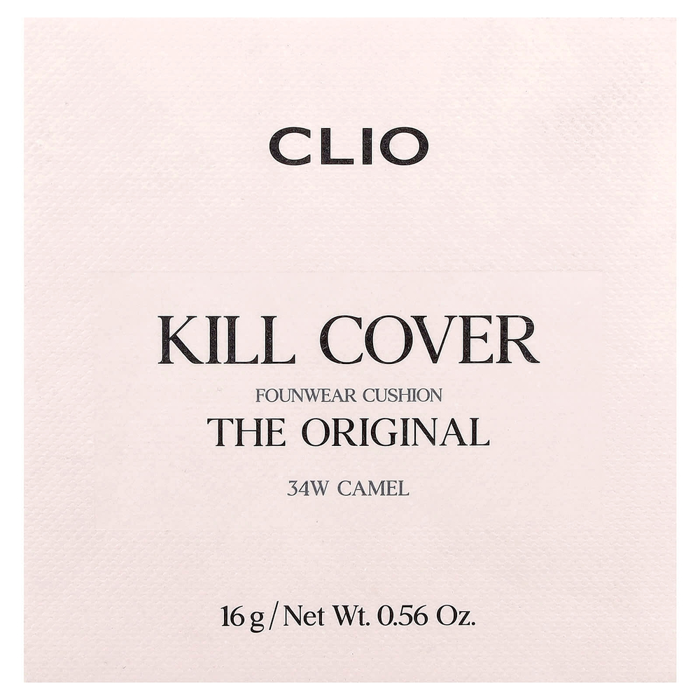 Clio, Death Cover FounWear, кушон, 34W Camel, 16 г (0,56 унции)