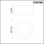 370709 KONST NT19 173 хром Декоративное кольцо для арт. 370681-370693 IP20 UNITE