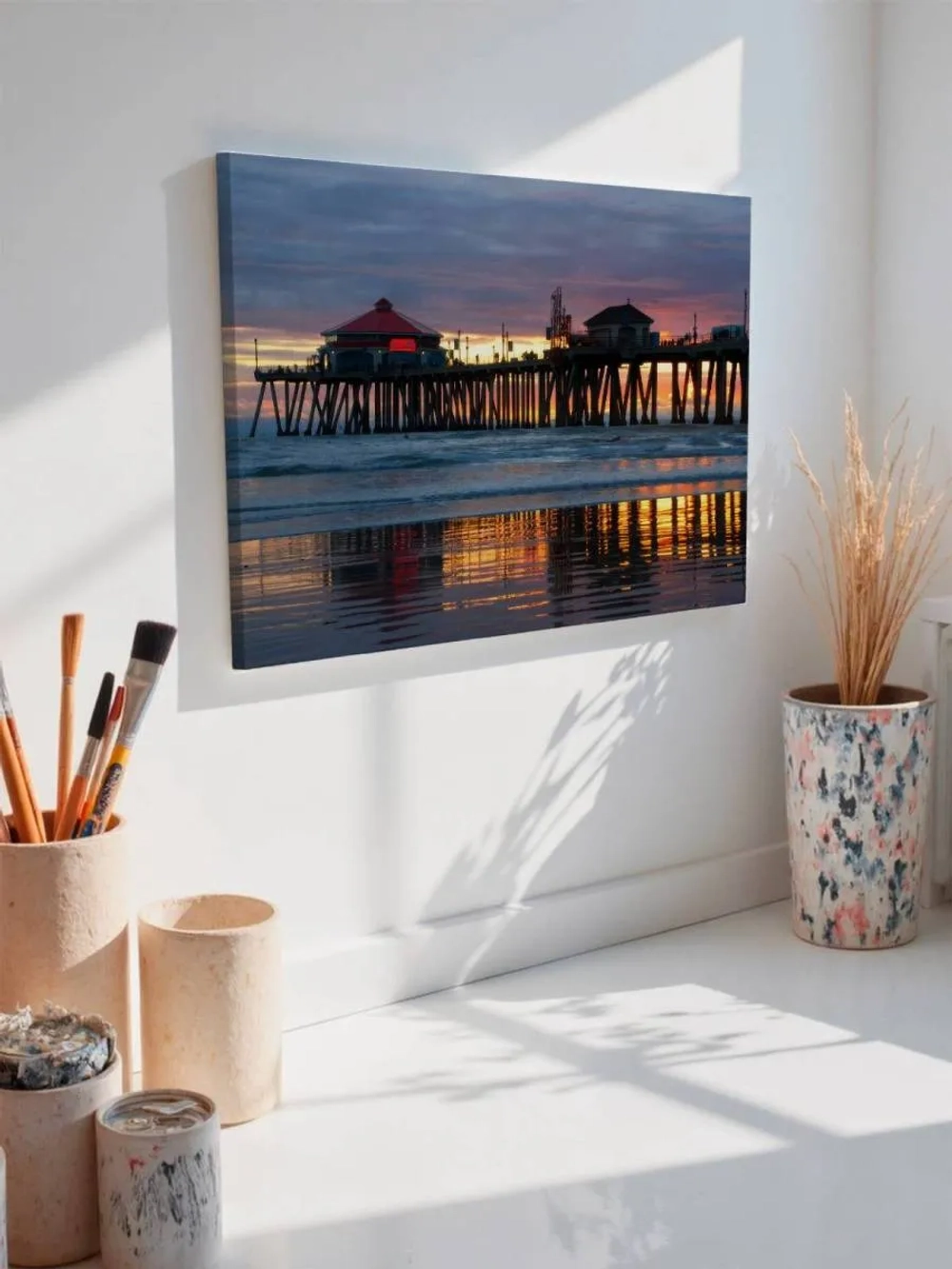 Картина на стену 40 X 50 Закат на воде