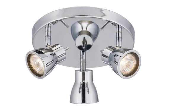 Светильник Sfera Sveta 8746-03/P102 CH, 3×15 Вт, хромированный
