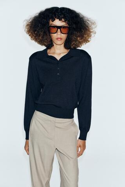 БРЮКИ ПРЯМОГО КРОЯ СО СРЕДНЕЙ ПОСАДКОЙ — ZARA