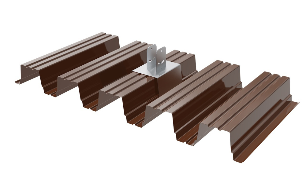 Кронштейн ограждения Fachmann PL/PVC/H114-750