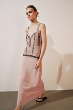 ПЛАТЬЕ С БИСЕРОМ — ZW COLLECTION — ZARA