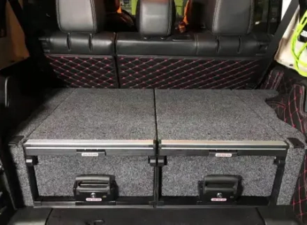 Системы выдвижных ящиков для кухни в Land Cruiser Prado 120 (LC 120) от Forza Performance Тойота Крузак Крузер