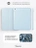 Чехол книжка для iPad 7/8/9 (10,2")/ Pro (10,5") Gurdini Milano Series Cloud Blue