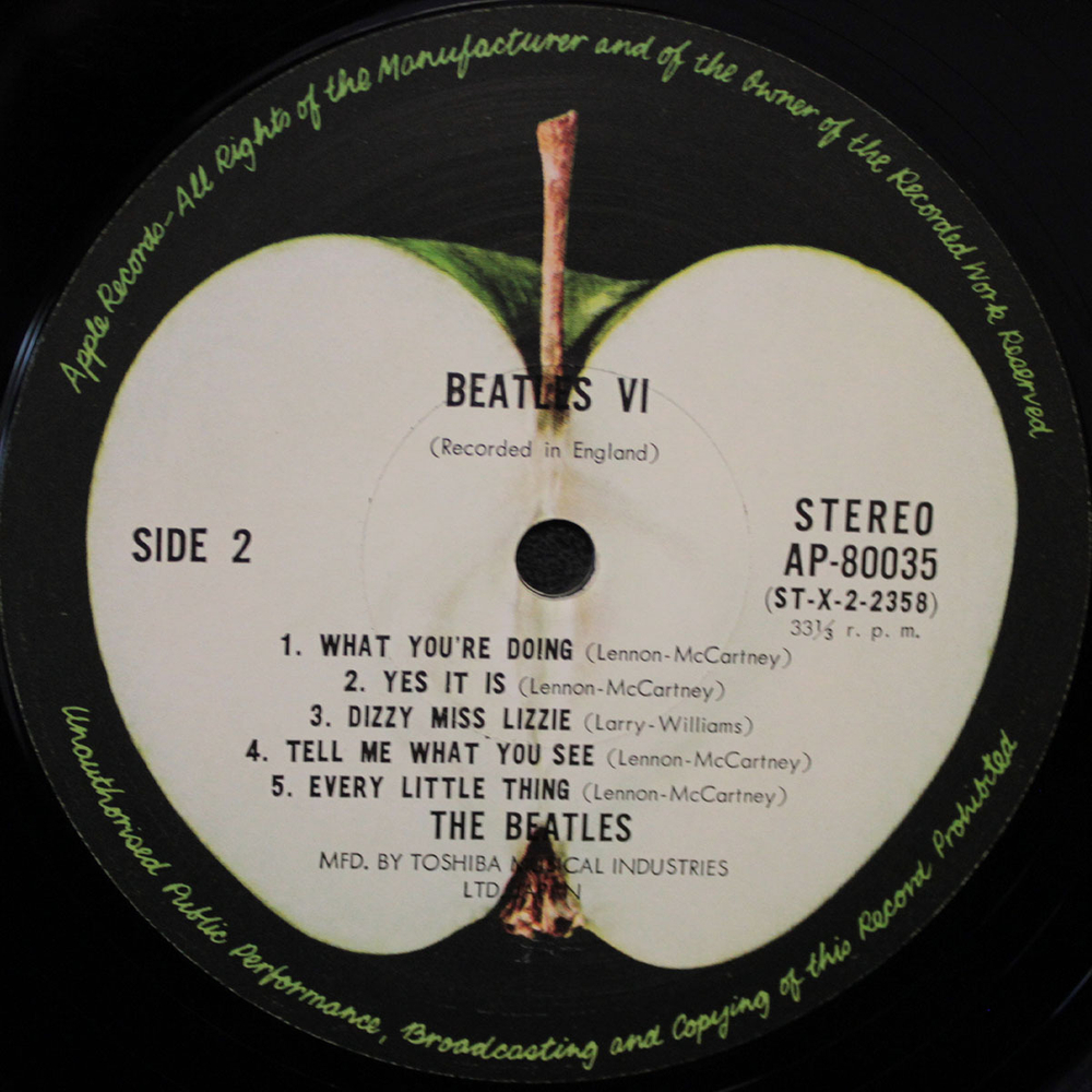 The Beatles / Beatles VI (LP)