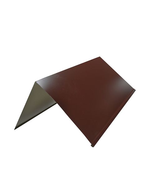 Конек RAL 8017 150х150 2 м  КОРИЧНЕВЫЙ
