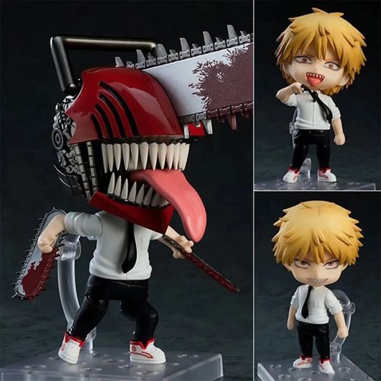Фигурка нендороид Дэнджи, Человек-бензопила, Chainsaw Man, 10 см (уценка)