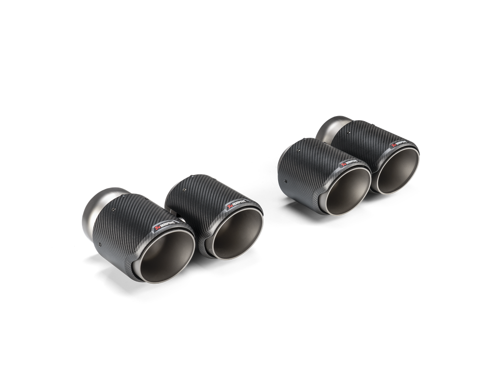 Akrapovic Насадки (Round) выхлопной системы Evolution Line (Titanium) BMW M3 (G80) / M4 (G82) / M2 (G87) TP-CT/68