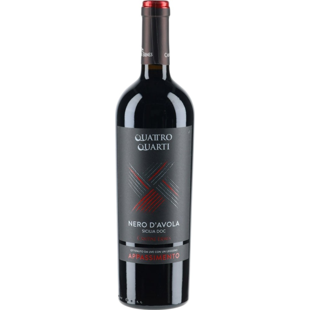 Вино Quattro Quarti Nero d’Avola Appassimento 0,75 л.