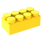 Элемент 24x12x10 см для конструктора 10"