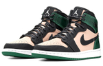 Jordan 1 Retro High Bio Beige Anthracite Mystic Green Women's