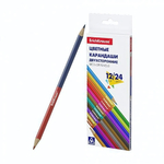 Карандаши 12 шт. Bicolor 24цв. трехгран. Basic (Erich Krause)
