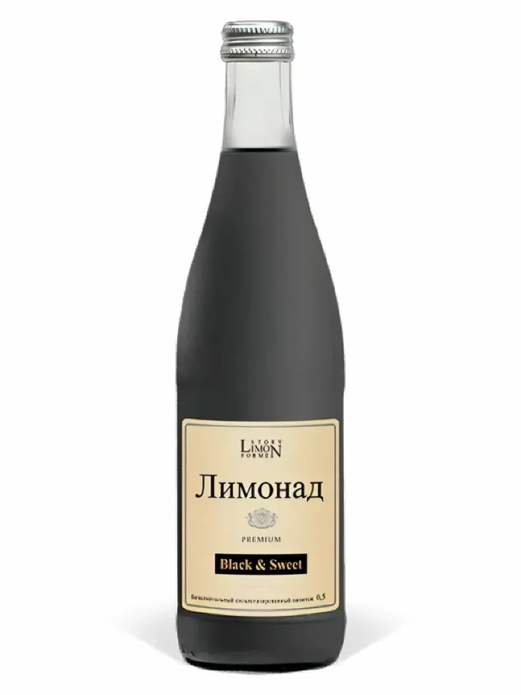 Напиток безалкогольный LIMON Biack&amp;Sweet 0.5л бут