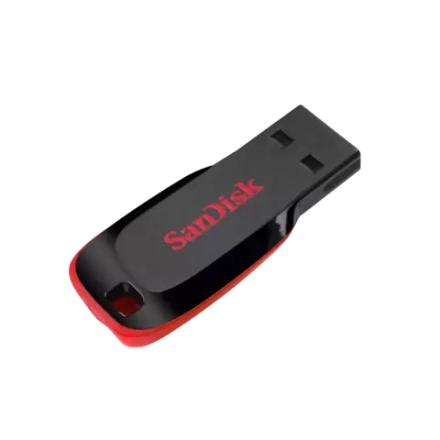 Флеш-накопитель SanDisk Cruzer Blade 16GB, USB 2.0, R 130 МБ/с