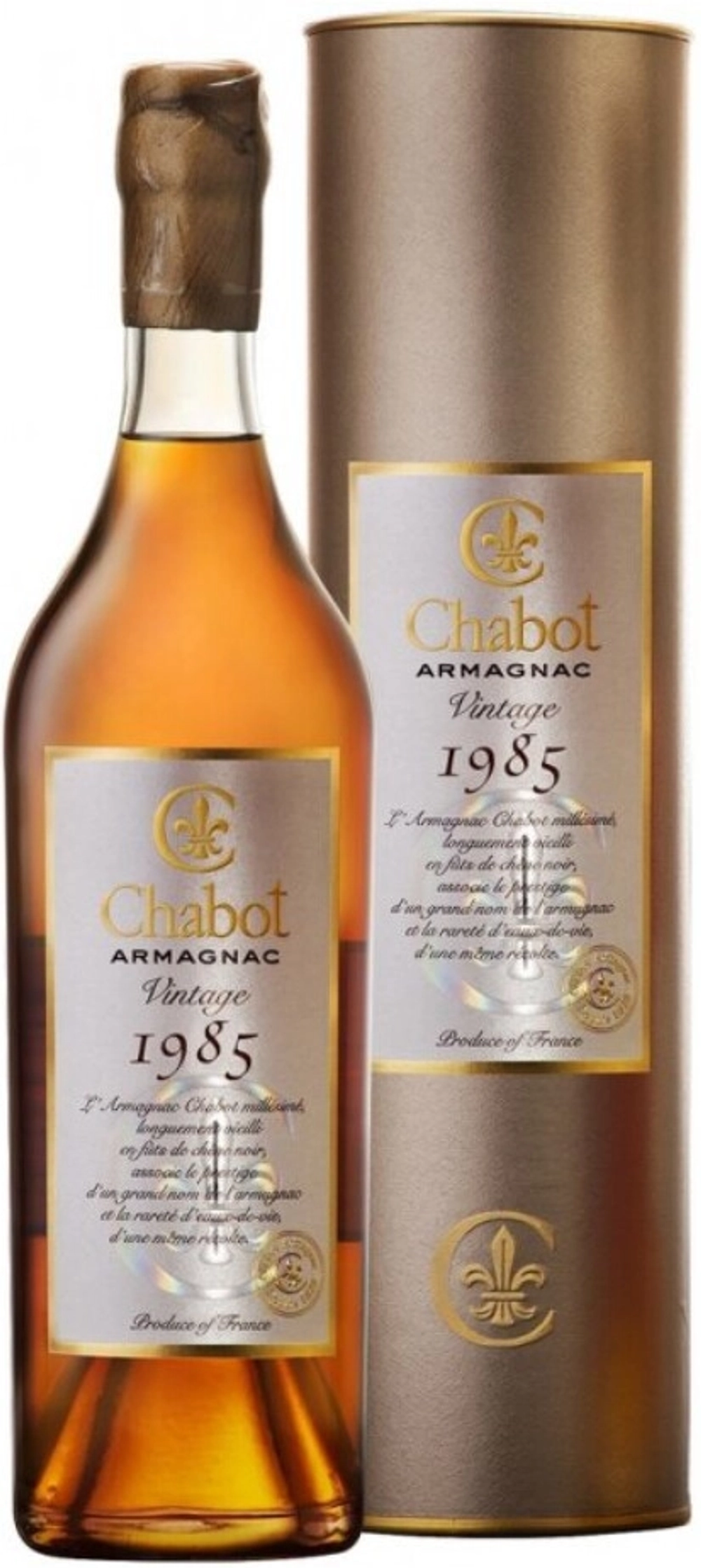 Арманьяк Chabot 1985, 0.7 л.