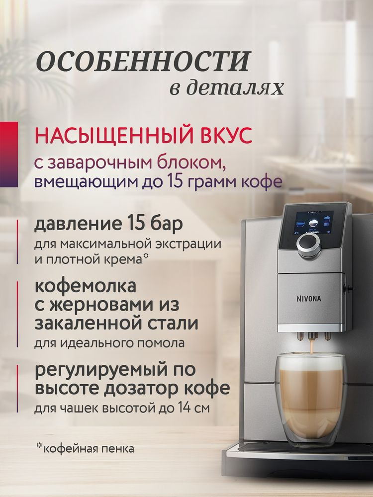 Кофемашина Nivona CafeRomatica NICR 795
