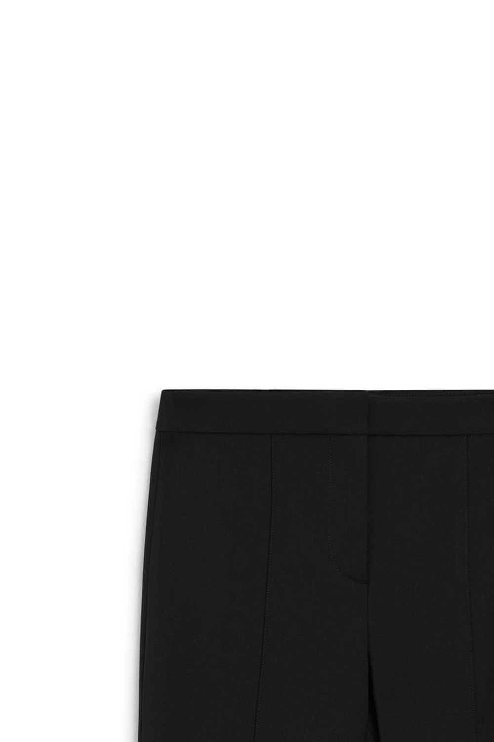 Massimo Dutti Зауженные брюки с застежкой-молнией - Limited Edition, черный