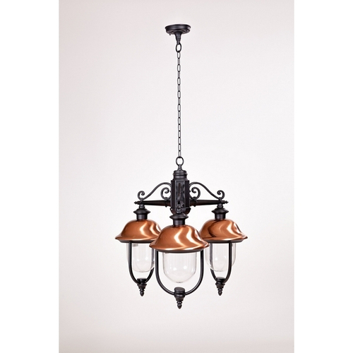 Подвесной светильник YAOHUA LUX MADRID-COOPER 84370c/3 Bl