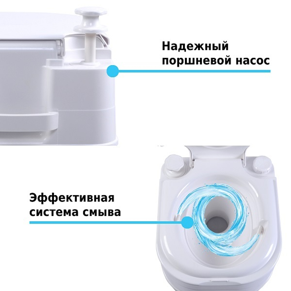 Биотуалет Lupmex 79002 24л с индикатором