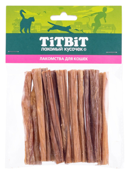 TITBIT кишки говяжьи для кошек (мягкая упаковка)