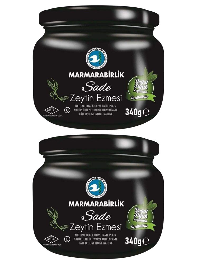 Оливковая паста Marmarabirlik, 340 гр, 2 шт