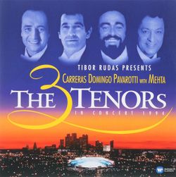 The 3 Tenors. The 3 Tenors In Concert 1994 (2 LP) Новая запечатанная виниловая пластинка. Хосе Каррерас, Пласидо Доминго, Лучано Паваротти