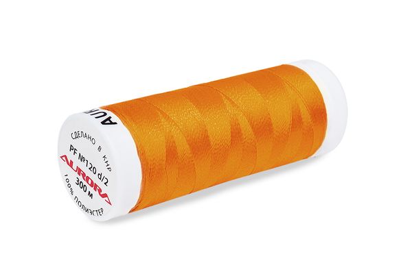 Нитки для креативных работ Aurora №120, 300 м, цв. PF525, 5 катушек