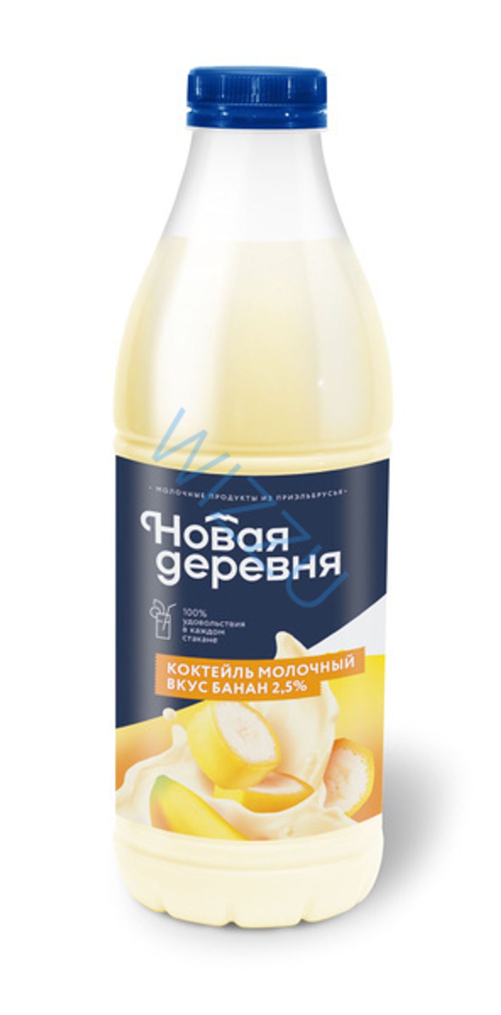 Коктейль Новая деревня молочный Банан 900мл