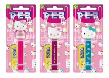 Карамель леденцовая PEZ Hello Kitty, 17 г (Венгрия)