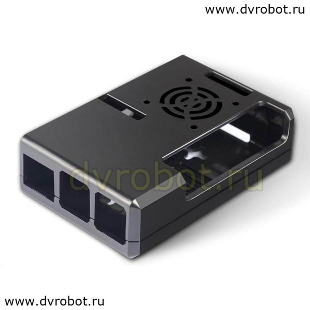 Корпус Raspberry B - черный