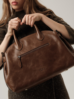Кожаная сумка Amelie DBR 31463 светло-коричневый