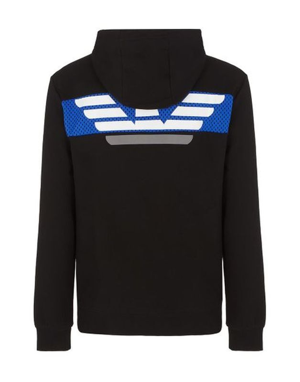 Мужская теннисная кофта EA7 Man Jersey Sweatshirt - черный