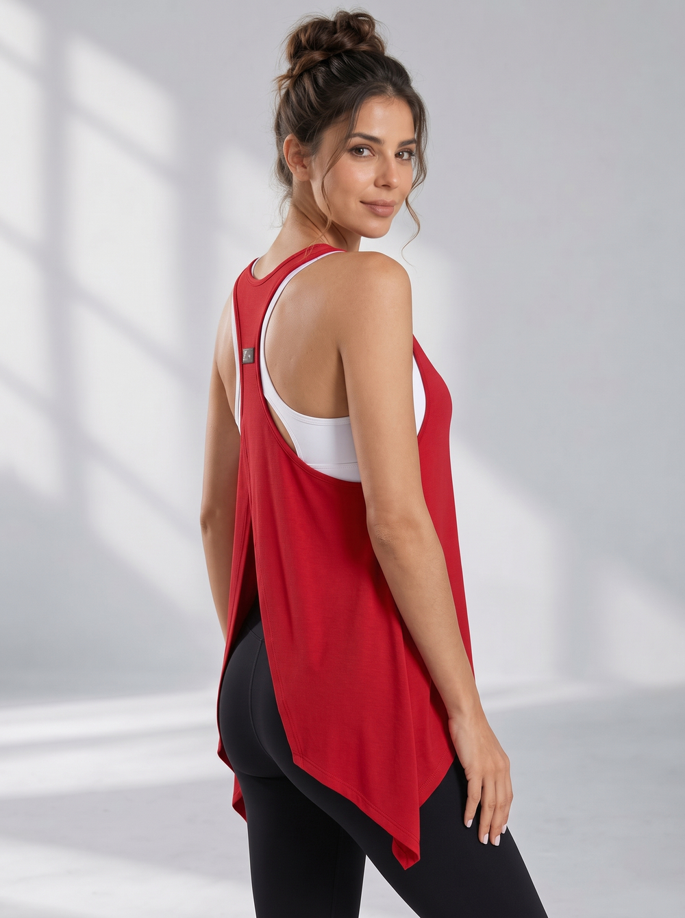 FunLab Oil Tank Top, Red