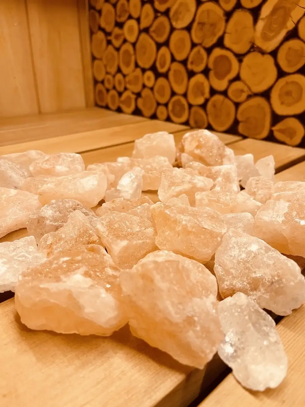 Гималайская соль для бани 3-5см, 2кг в коробке