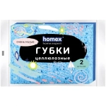 Губка для посуды «Homex» Пенный Эффект 2 шт