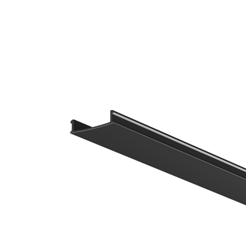 Рассеиватель для профиля Maytoni 61×14 (Чёрный, 2 м), ALM-6114-B-DF-2M 642014